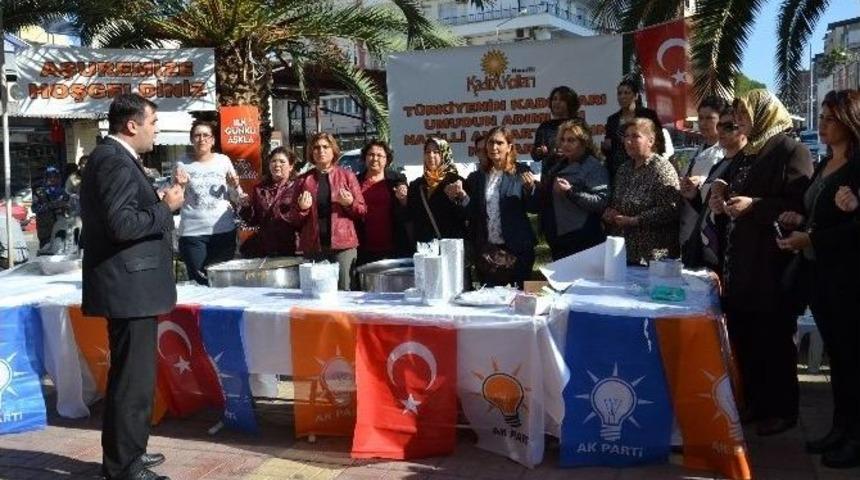 Ak Parti Nazilli İl&ccedil;e Kadın Kollarından Aşure Etkinliği