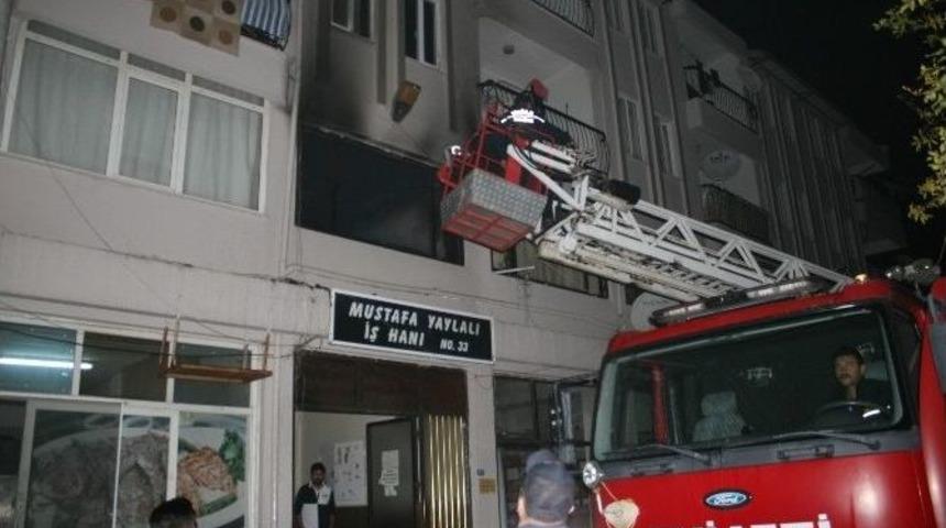 Tartıştığı Annesinin Evini Ateşe Verdi