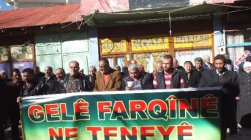 Malazgirt&rsquo;te Silvan Olayları Kınandı