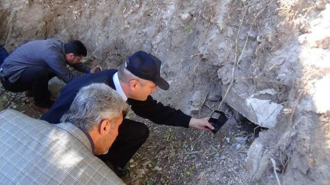 Okul İnşaatının Temelinden Mezar &Ccedil;ıktı
