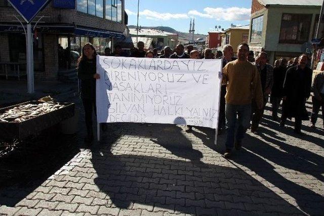 Silvan Olayları Varto’da Kınandı