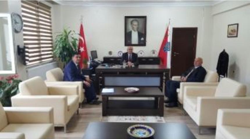 Başkan Yal&ccedil;ın&rsquo;dan İl Emniyet M&uuml;d&uuml;r&uuml; Bektaş&rsquo;a Ziyaret