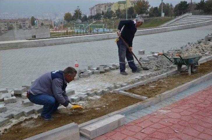 Yeşilkent Parkı’na Spor Aletleri Montajı Yapıldı G3