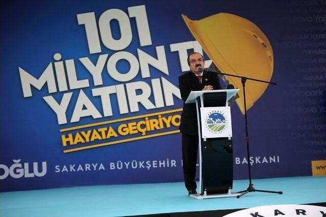 Büyükşehir Tarafından Hayata Geçirilecek 101 Milyonluk 9 Projenin Temeli Atıldı