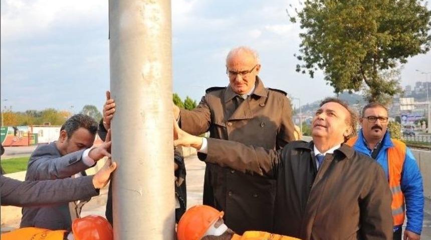 Tekkek&ouml;y Raylı Sistemi 10.10.2016&rsquo;da