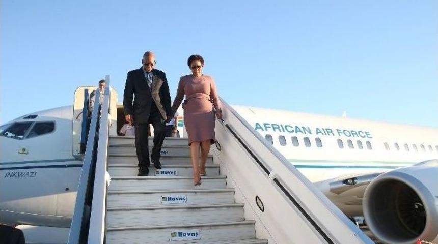 G&uuml;ney Afrika Devlet Başkanı Jacob Zuma T&uuml;rkiye&rsquo;de