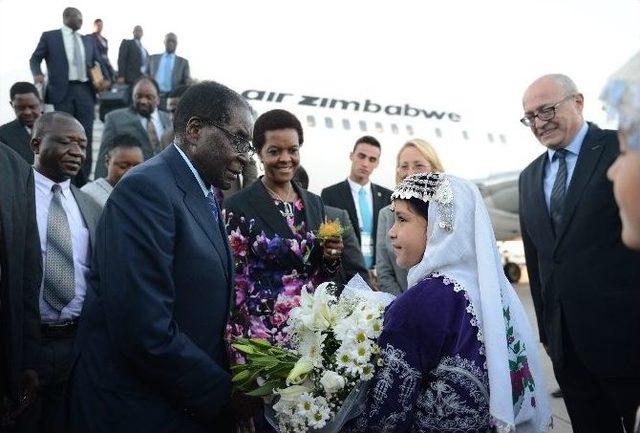 Zimbabwe Cumhurbaşkanı Robert Mugabe Türkiye’de