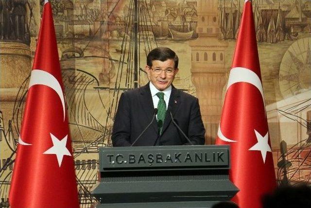 Başbakan Davutoğlu: 