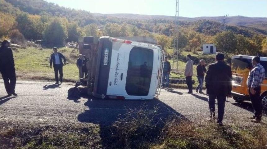 Bing&ouml;l&rsquo;de Trafik Kazası: 10 Yaralı