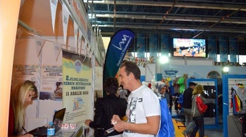 2. Uluslararası Mersin Maratonu, İstanbul Maraton Expo&rsquo;da Tanıtıldı