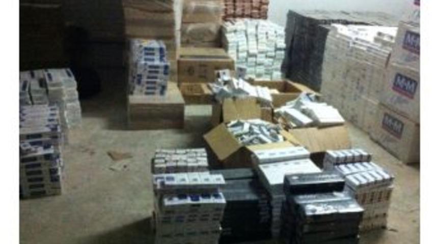 Gaziantep&rsquo;te 2 Bin 986 Karton Ka&ccedil;ak Sigara Ele Ge&ccedil;irildi