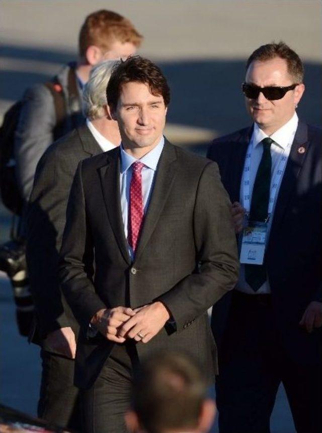 Kanada Başbakanı Trudeau G20 İçin Antalya’da