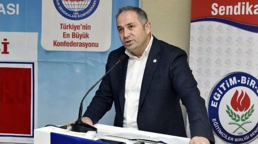 G&uuml;m&uuml;şhane&rsquo;de Eğitim-bir-sen İl Divan Toplantısı Yapıldı