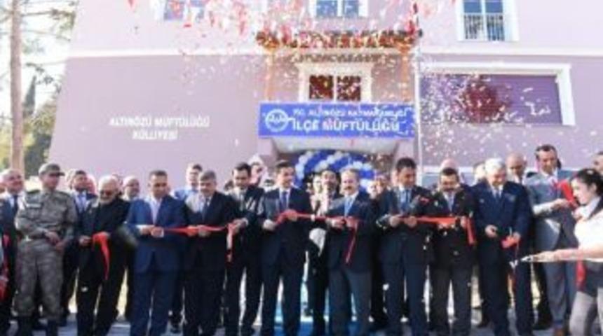 Altın&ouml;z&uuml; M&uuml;ft&uuml;l&uuml;k Binası Hizmete A&ccedil;ıldı