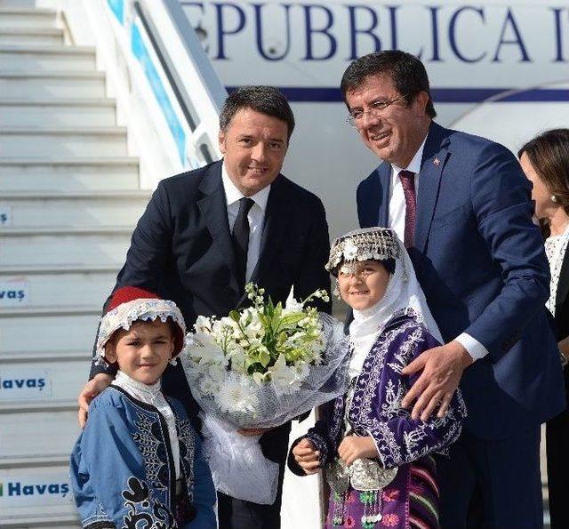 İtalya Başbakanı Matteo Renzi Antalya’da