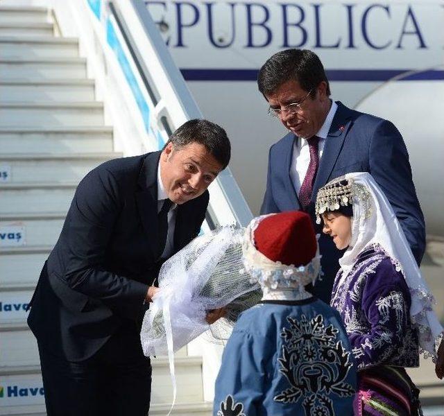 İtalya Başbakanı Matteo Renzi Antalya’da