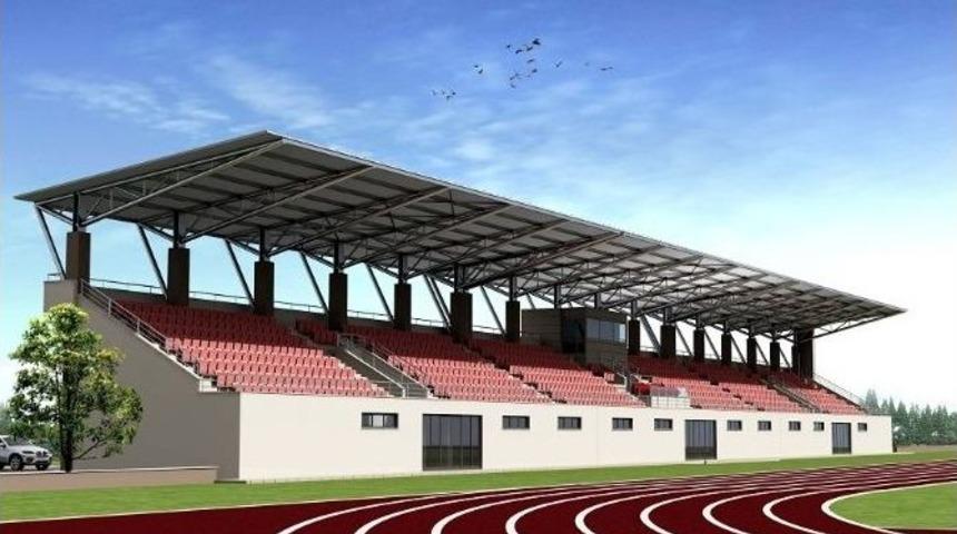 Adıyaman &Uuml;niversitesi Futbol Sahası Trib&uuml;n İnşaatı Başladı