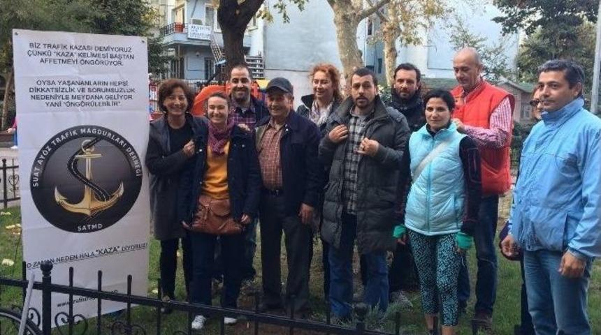 Trafik Mağdurları Nişantaşı&rsquo;nda Anıldı