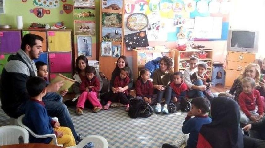 Karacasu&rsquo;da &Uuml;niversiteliler Miniklerle Buluştu