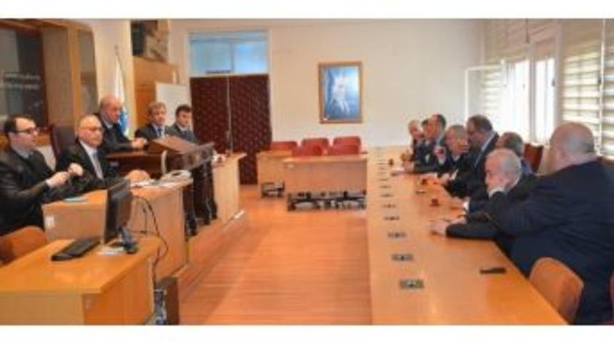 Otob&uuml;s Firmalarının Yetkilileri Başkan Albayrak İle Buluştu