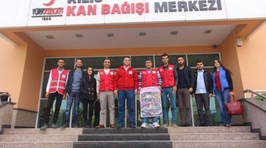 Gen&ccedil;lik Merkezinden Kilis Kızılay Şubesini Ziyaret