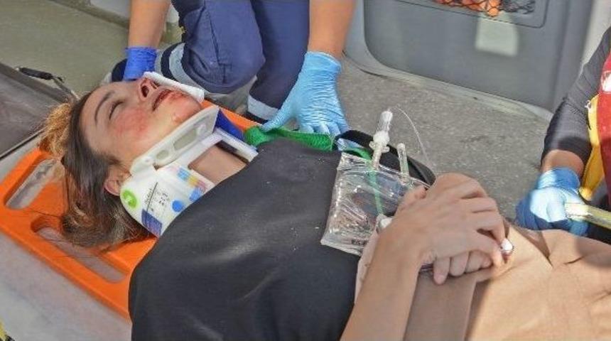 Kadın Hakim Kazada Yaralandı