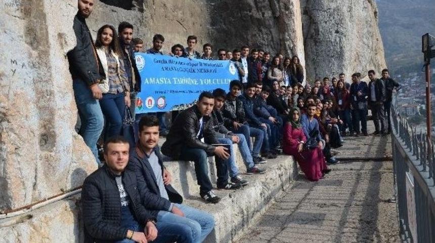 &Uuml;niversiteliler Amasya Tarihine Yolculuk Yaptı