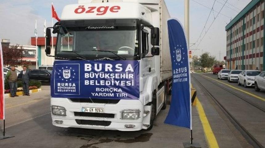 Bursa B&uuml;y&uuml;kşehir Belediyesi Artvin&rsquo;deki Selin Yaralarını Sarıyor