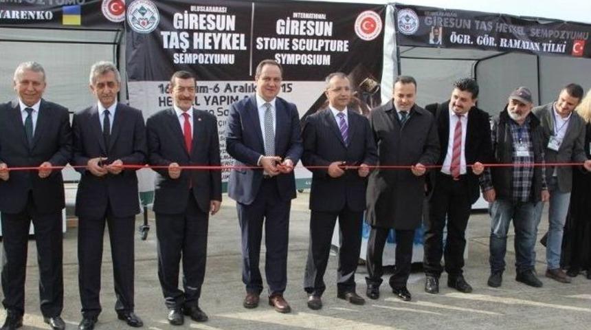 Giresun&rsquo;da Uluslararası Taş Heykel Sempozyumu