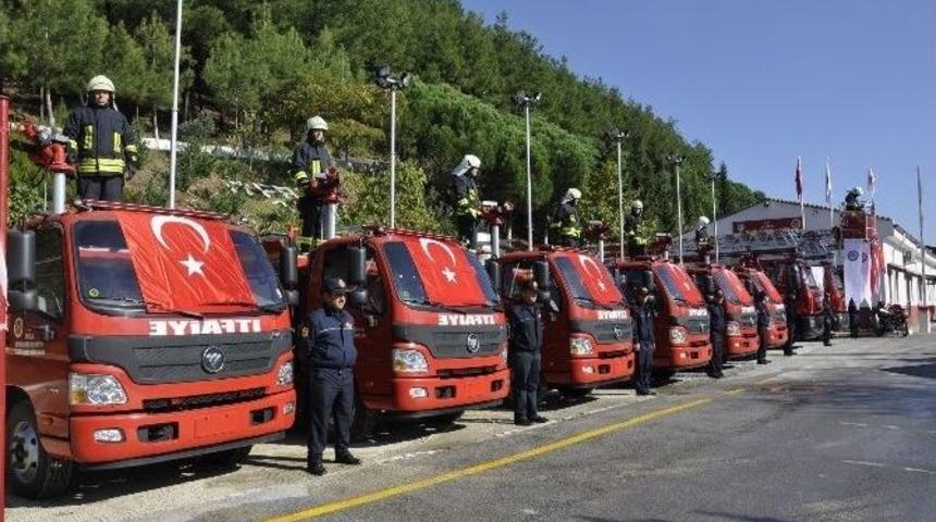 Yeni İtfaiye Ara&ccedil;ları İl&ccedil;elere G&ouml;nderildi