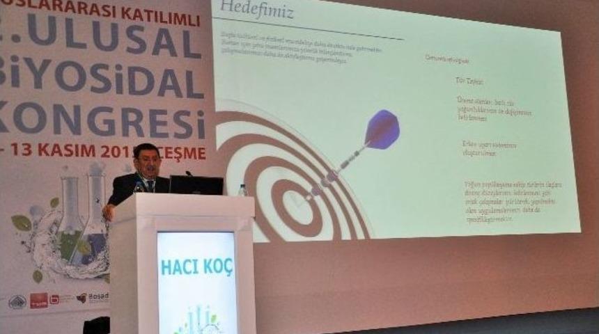 Ko&ccedil;, Biyosidal Kongresinde Sunum Yaptı