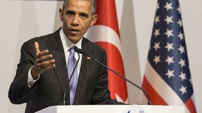 Obama: "ışid K&ouml;t&uuml;l&uuml;ğ&uuml;n Y&uuml;z&uuml;d&uuml;r, Hedefimiz Bu Zalimi Yok Etmektir"