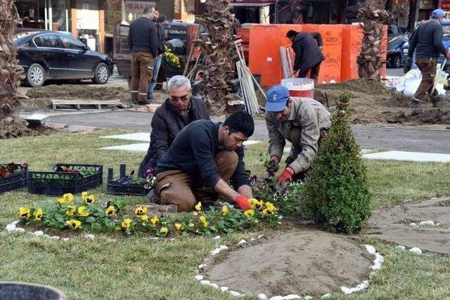 Yeşil Alan Çalışmalarıyla Aliağa’nın Çehresi Değişti