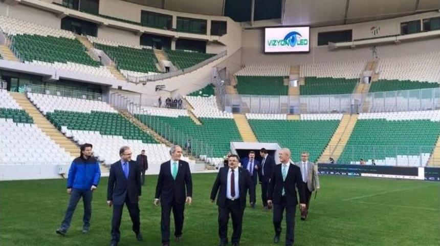 Başkan Yağcı Timsah Arena&rsquo;yı Gezdi