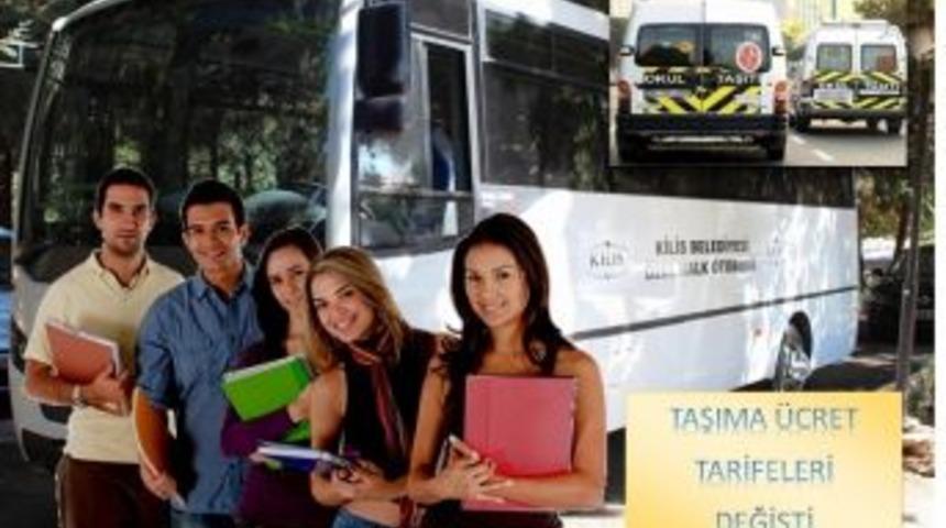 Taşıma &Uuml;cret Tarifeleri Değişti