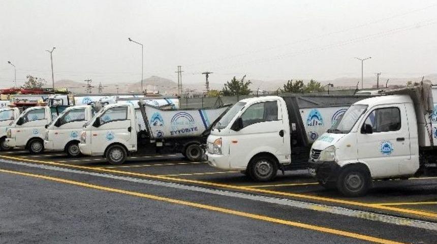 Eyy&uuml;biye Belediyesinden Yeni Temizlik Şantiyesi