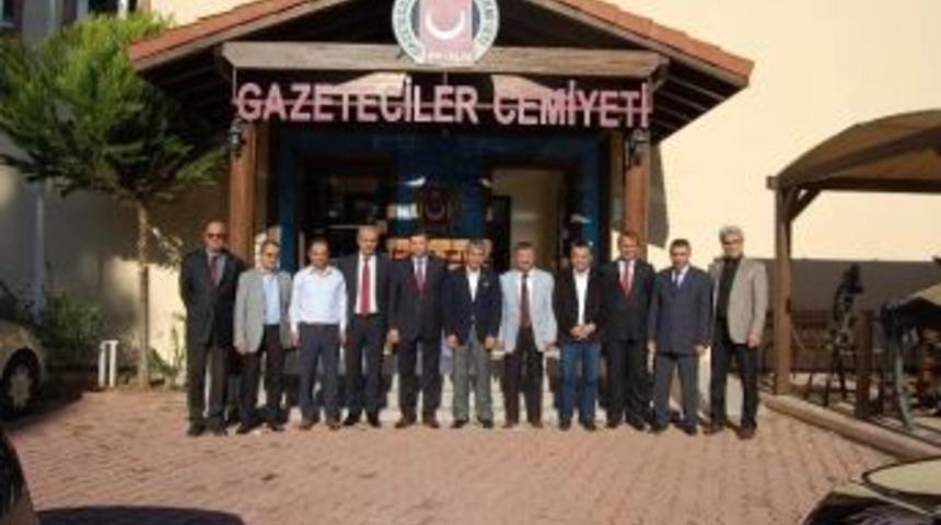 Agc M&uuml;d&uuml;rleri Ağırladı