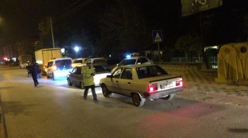 Tavşanlı Polisinden Gece Denetimi