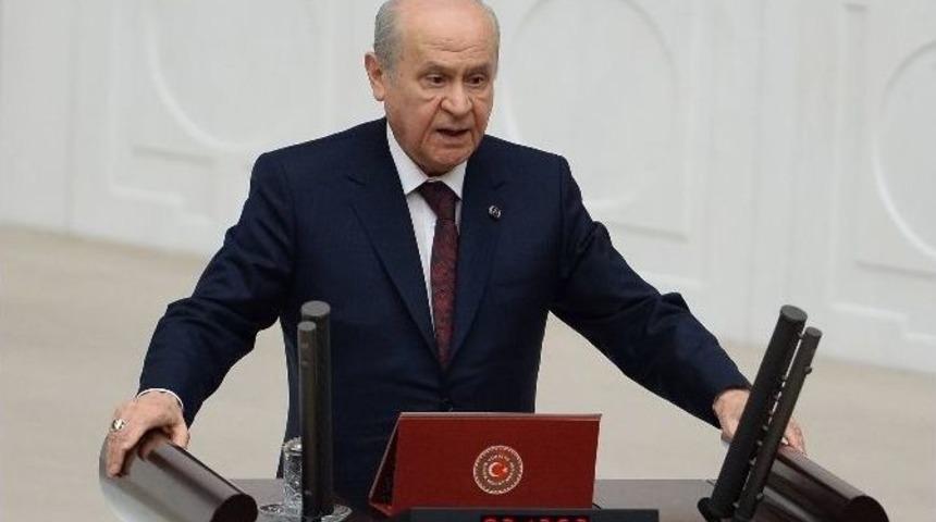 Mhp Lideri Bahçeli Yemin Etti