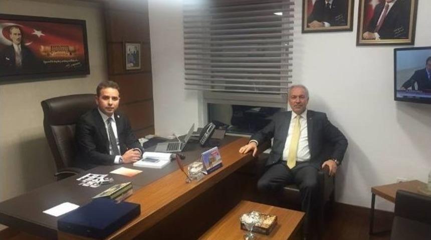 Başkan Kamil Sara&ccedil;oğlu Mecliste Vekilleri Ziyaret Etti