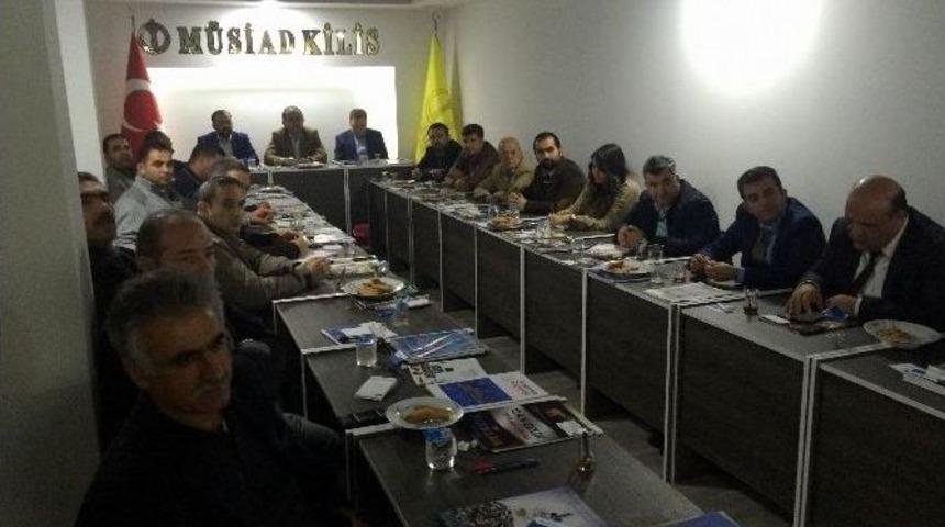 M&uuml;siad &Uuml;yelerine Eğitim Ve Bilgilendirme Toplantısı Yaptı