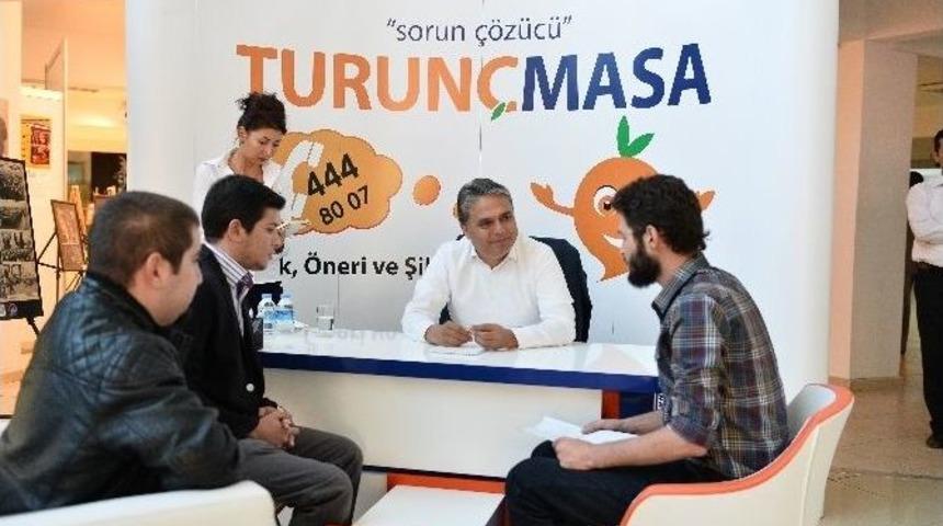 Başkan &Uuml;mit Uysal&rsquo;dan, Randevusuz G&ouml;r&uuml;şme