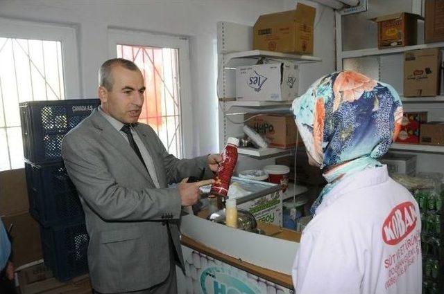 Çan Belediyesinden Kantin Ve Okul Çevresindeki İş Yerlerine Denetim