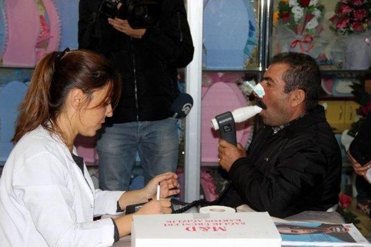 Erü’de Vatandaşlara Ücretsiz Koah Testi Yapıldı G2