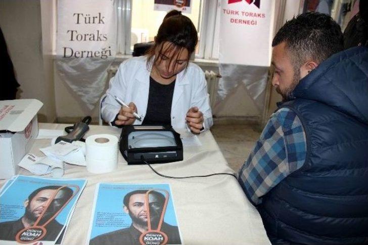 Erü’de Vatandaşlara Ücretsiz Koah Testi Yapıldı G3