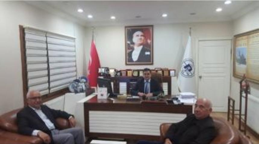 Tekelioğlu&rsquo;dan Başkan Yal&ccedil;ın&rsquo;a Ziyaret