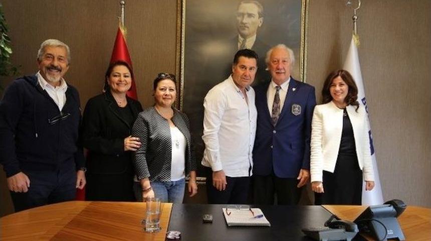 Bodrum Rotary Kul&uuml;b&uuml;n&uuml;n Yeni Y&ouml;netimi, Başkan Kocadon&rsquo;u Ziyaret Etti