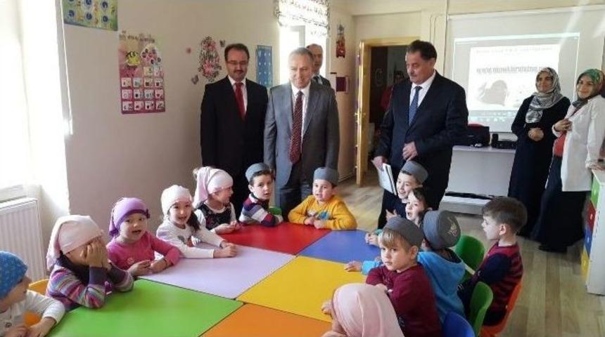 Vali Fidan Kur&rsquo;an Kurslarını Ziyaret Etti