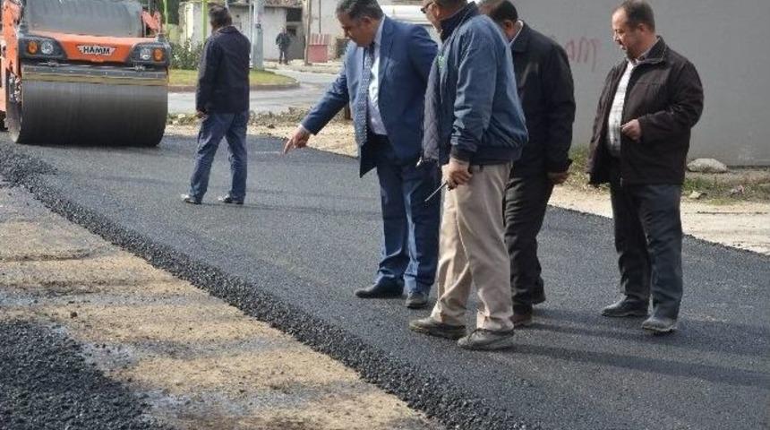 Başkan &Ouml;zg&uuml;ven, Y&uuml;r&uuml;t&uuml;len &Ccedil;alışmaları Denetledi