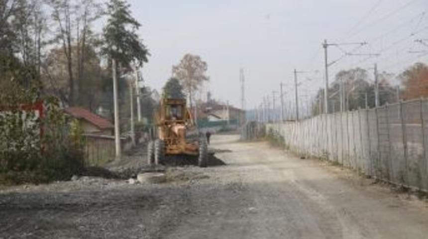 Sapanca İle Kırkpınar Arasındaki Yol Asfaltlandı
